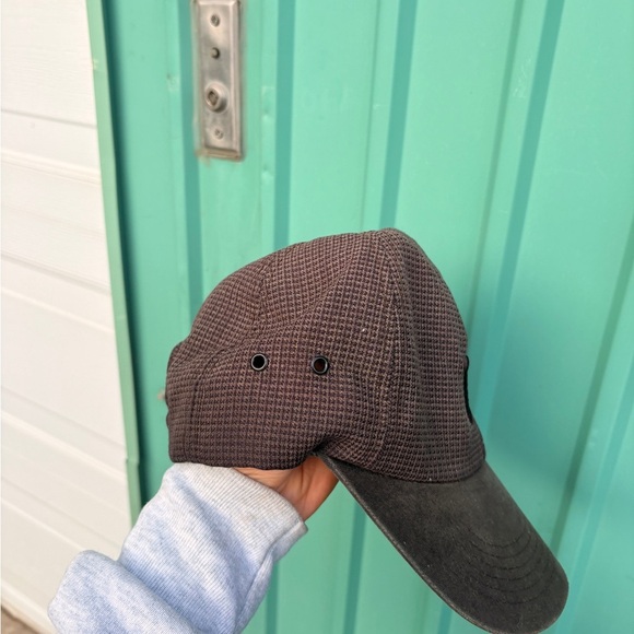 Vintage WILSON tennis hat dad hat grey embroided strap - Picture 3 of 6